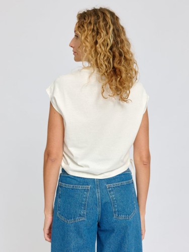 Tie Details T-Shirt o wt1